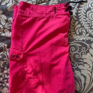 Pink Neon Saltlife SLX-QD Board Shorts Men’s Size W42